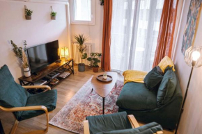 Cozy 2 bedroom Artbnb Toulouse train station Garage Wi-Fi